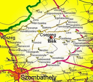 bükfürdő térkép SARLÓS APARTMANOK BÜKFÜRDŐ   G Portál bükfürdő térkép